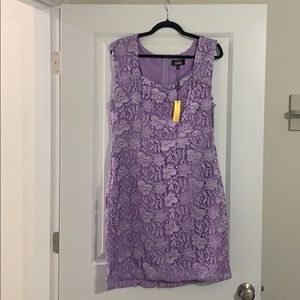Purple Lace Dress